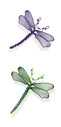 2 Dragonfly pins